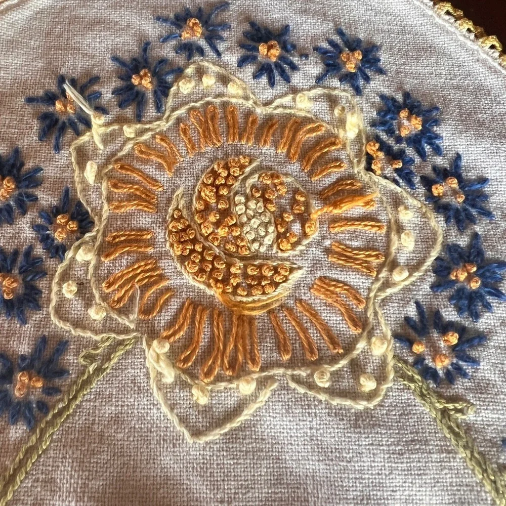 2 Vintage‎ Embroidered 30
